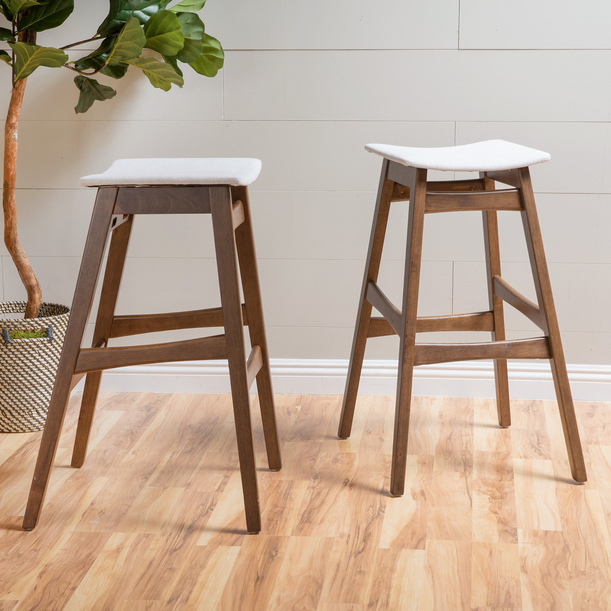 Mcm counter store height stools