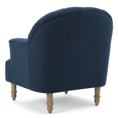 Kimberly Fabric Tufted Club Chair