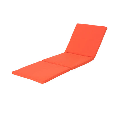 Laraine Outdoor Water Resistant Chaise Lounge Cushion