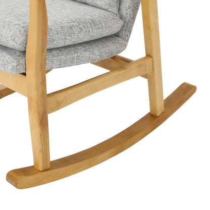 Balen Mid Century Modern Fabric Rocking Chair