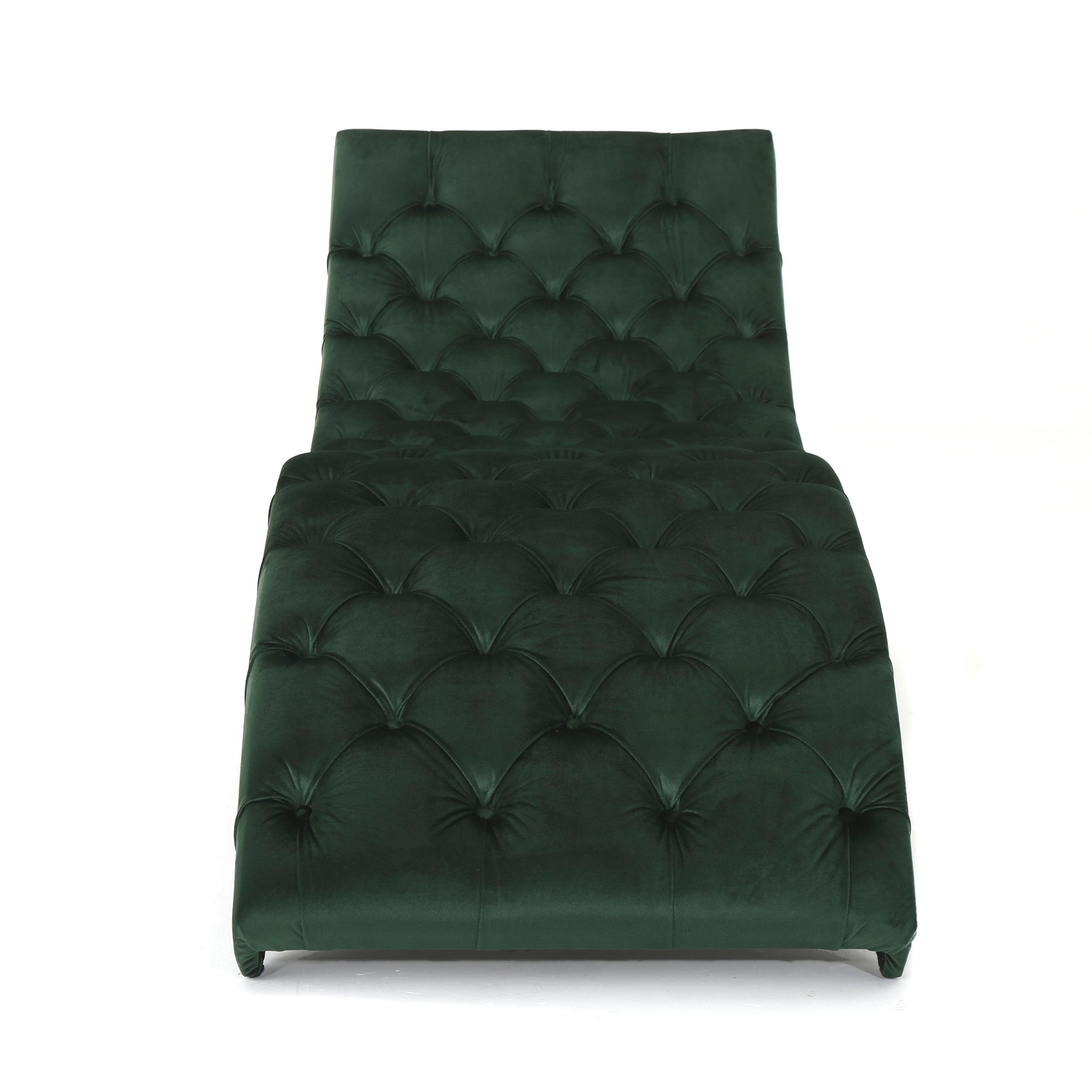 Dark green chaise discount lounge