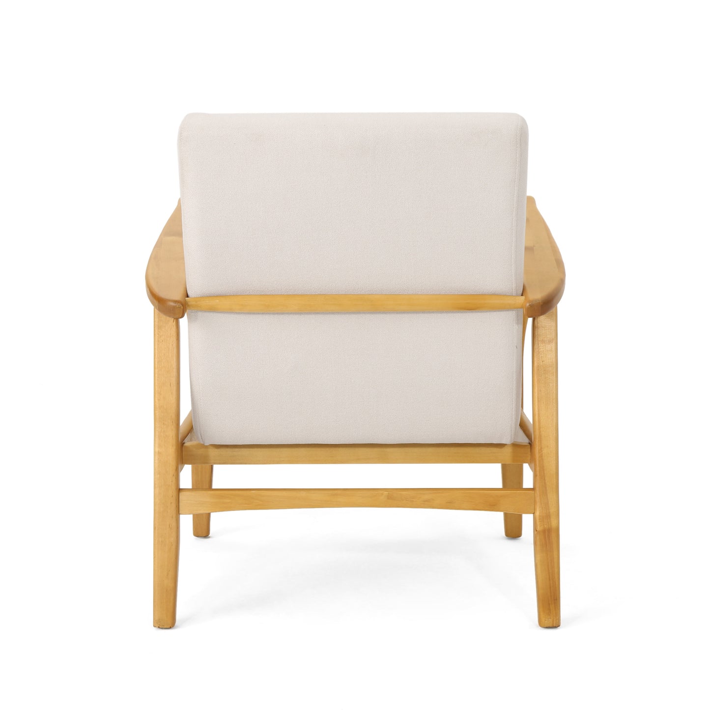 Isaac Mid-Century Modern Fabric Upholstered Club Chair