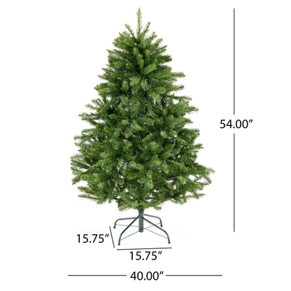 4.5-foot Norway Spruce Hinged Artificial Christmas Tree