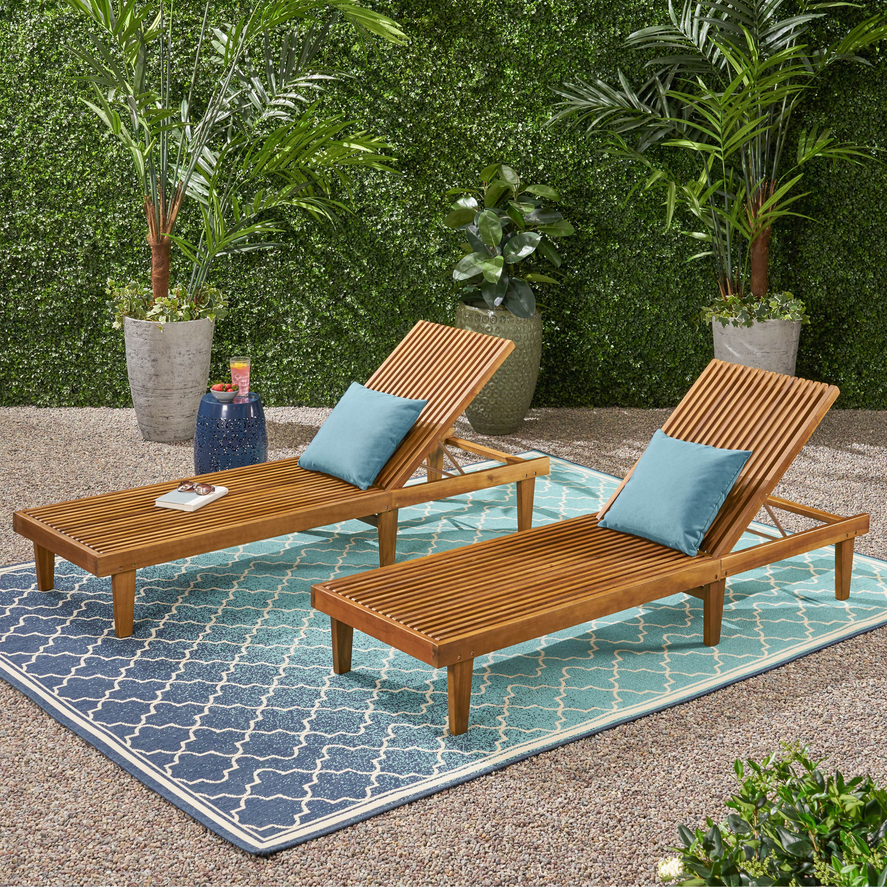 2 piece discount garden lounge set