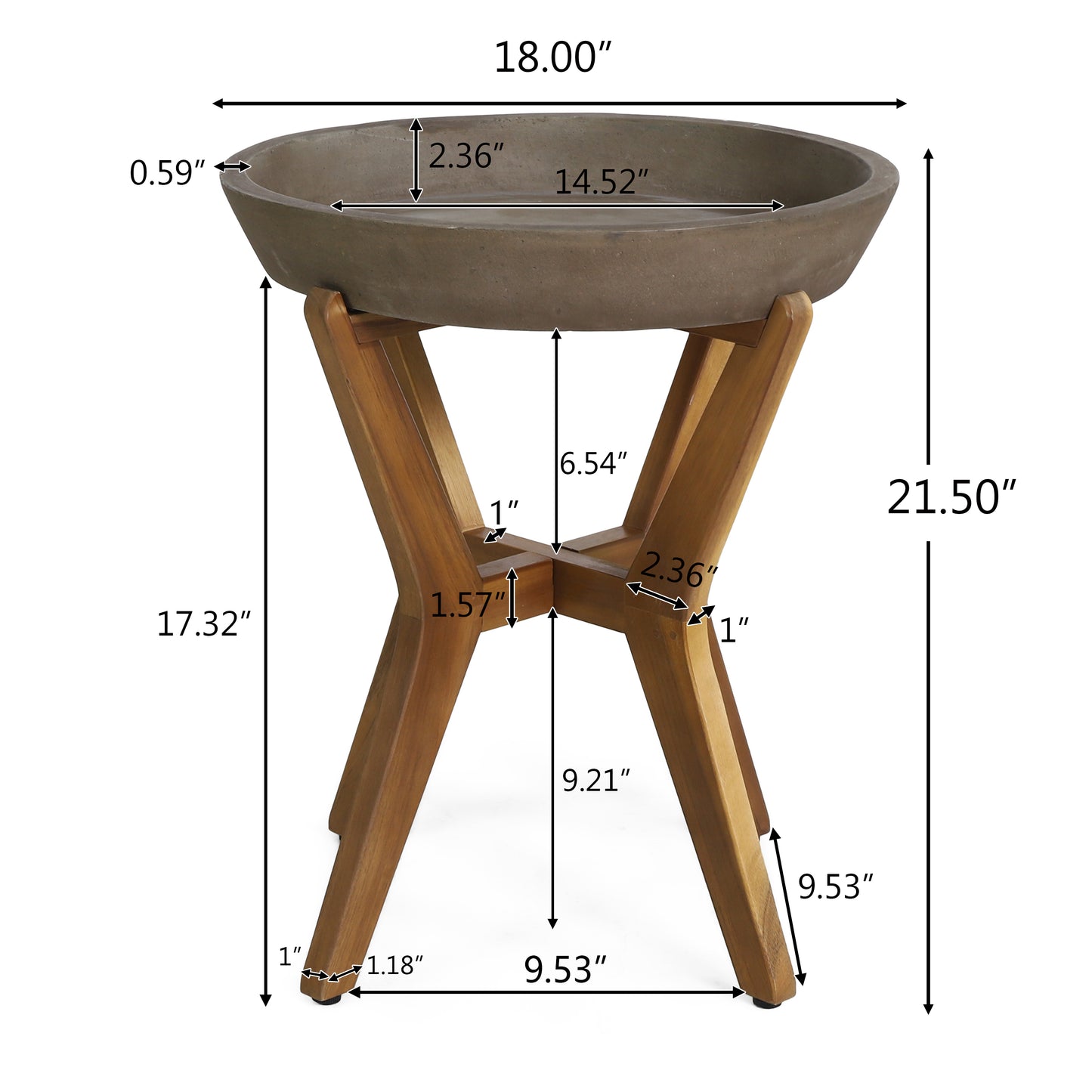 Hobson Outdoor Side Table