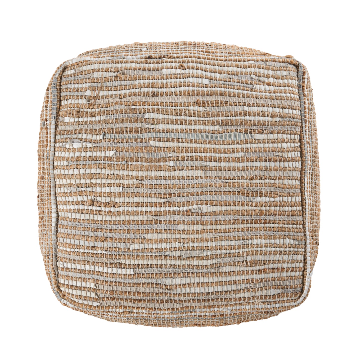 Colbert Handcrafted Boho Cube Pouf
