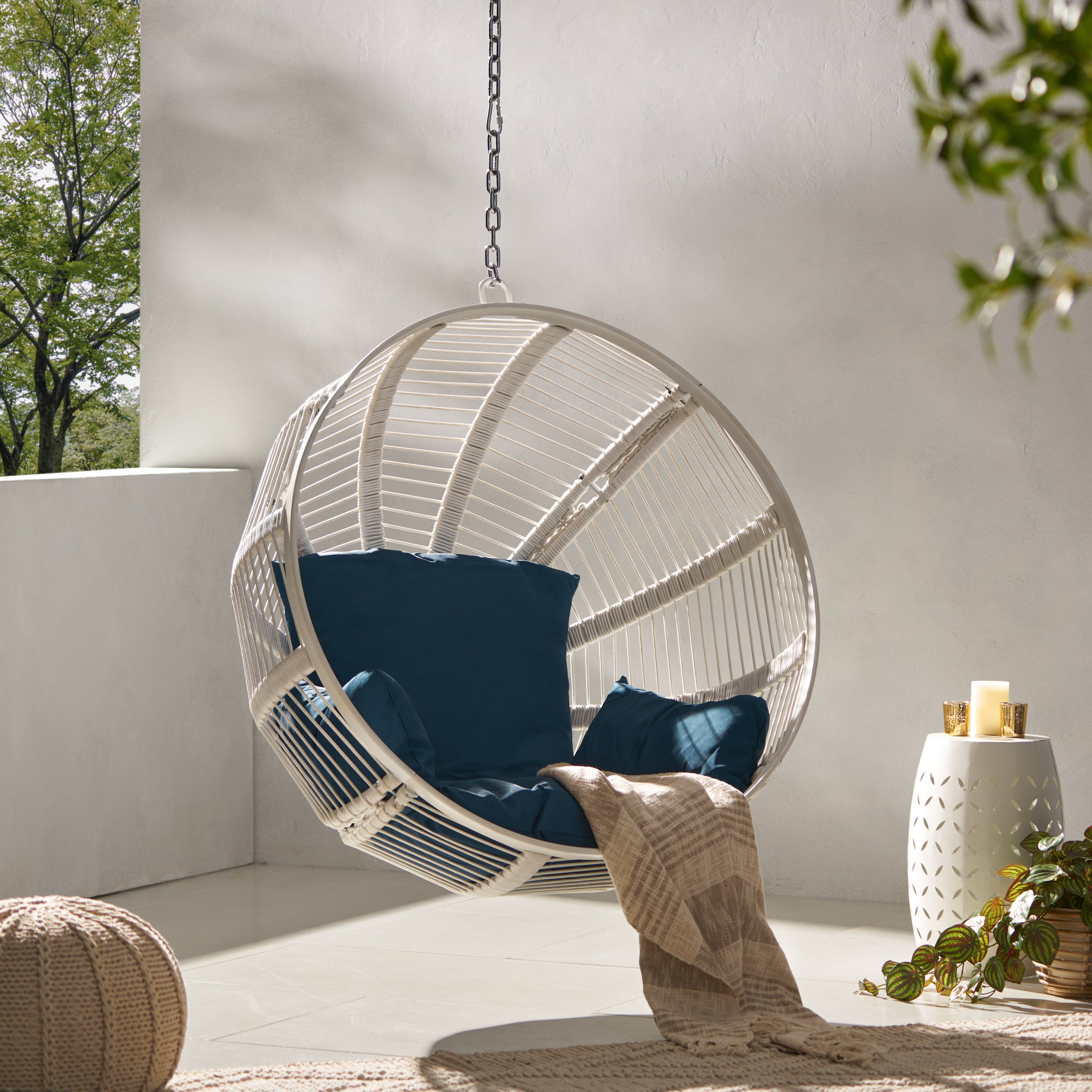 Weave hanging chair sale