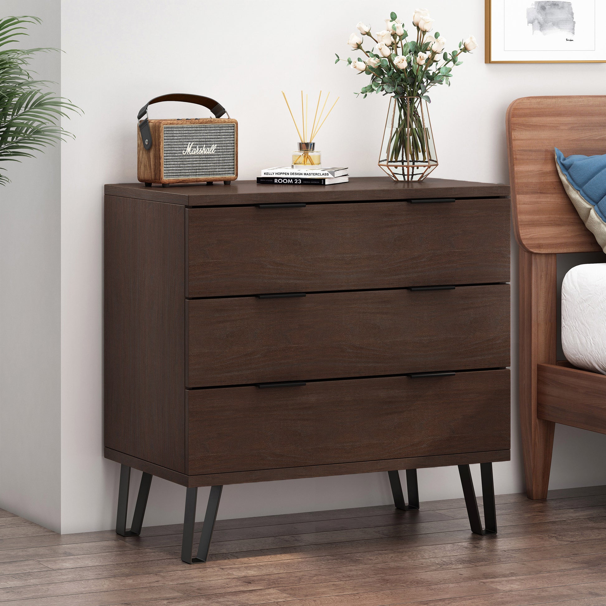 modern industrial dresser Modern Industrial Grey Metal And Reclaimed Wood Dresser