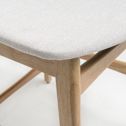 Helen Dark Fabric/ Wood Finish Counter Height Dining Set