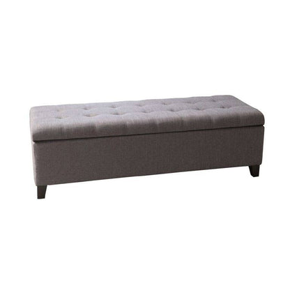 Sterling Fabric Tufted Storage Ottoman