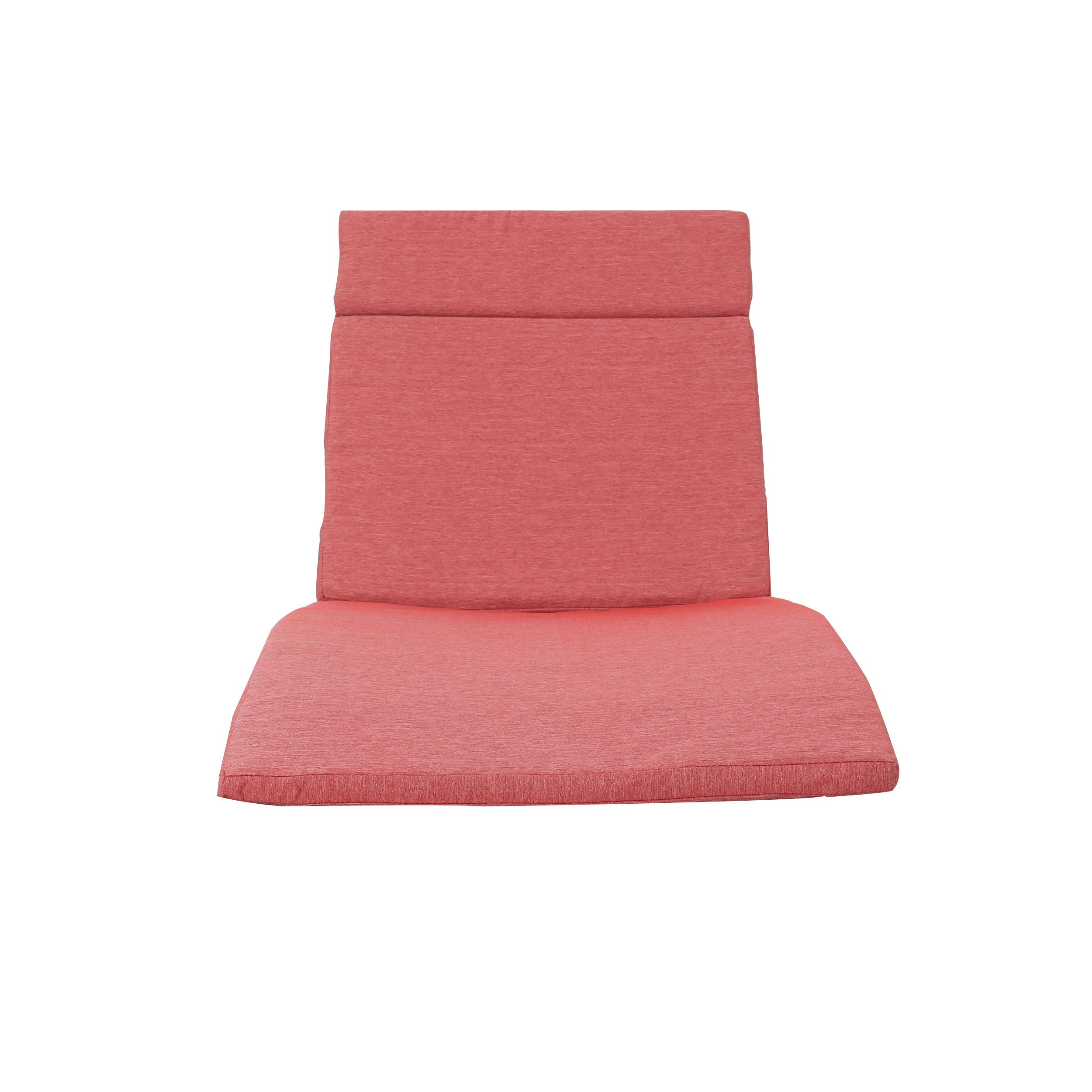 Red lounge chair discount cushions