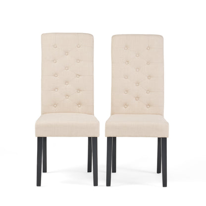 Darby Natural Linen Dining Chair (Set of 2)