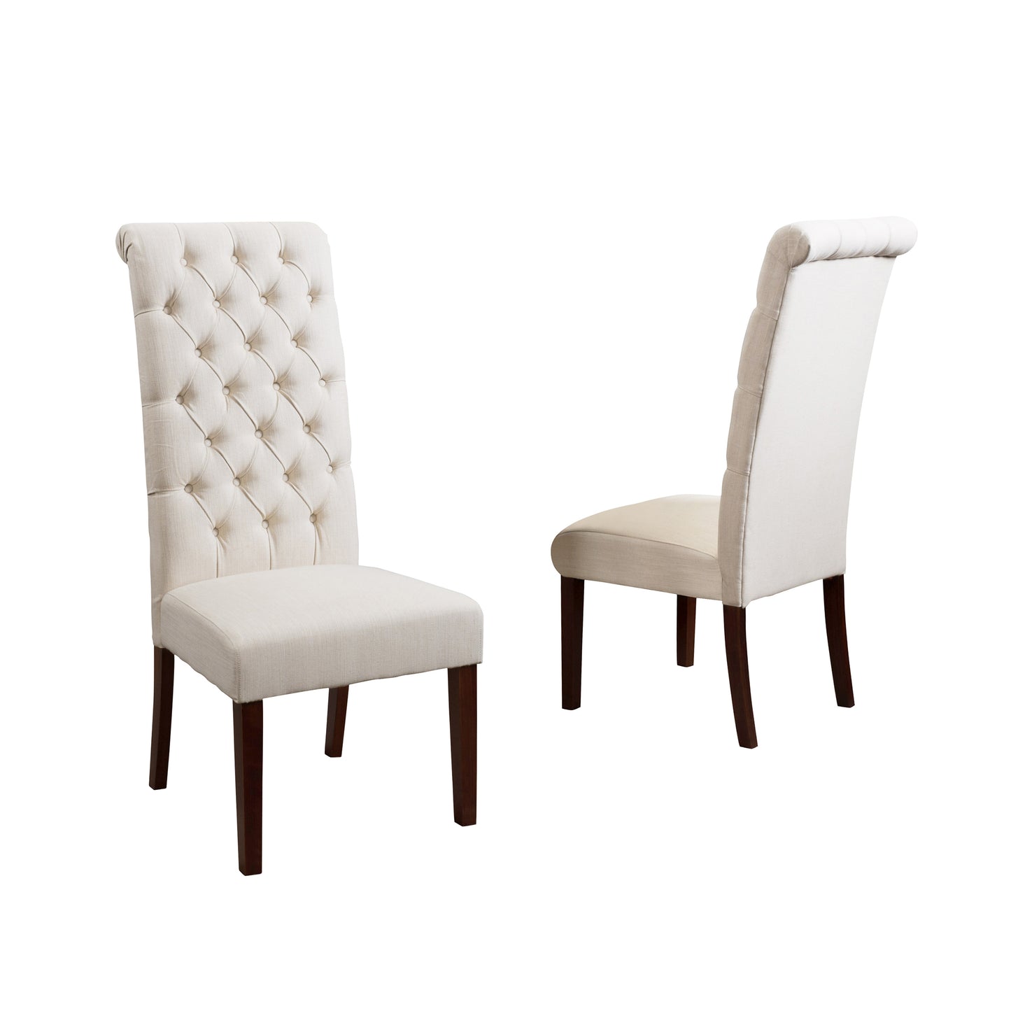 Cooper Tall Natural Fabric Dining Chair (Set of 2)