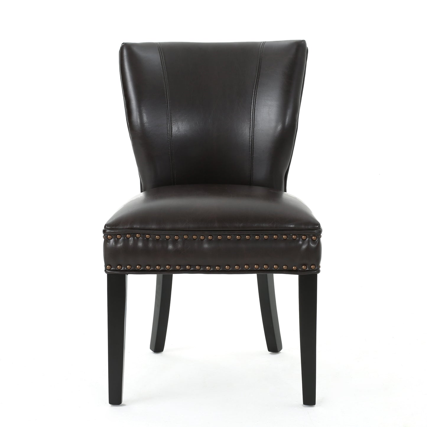 George Brown Leather Dining Chair