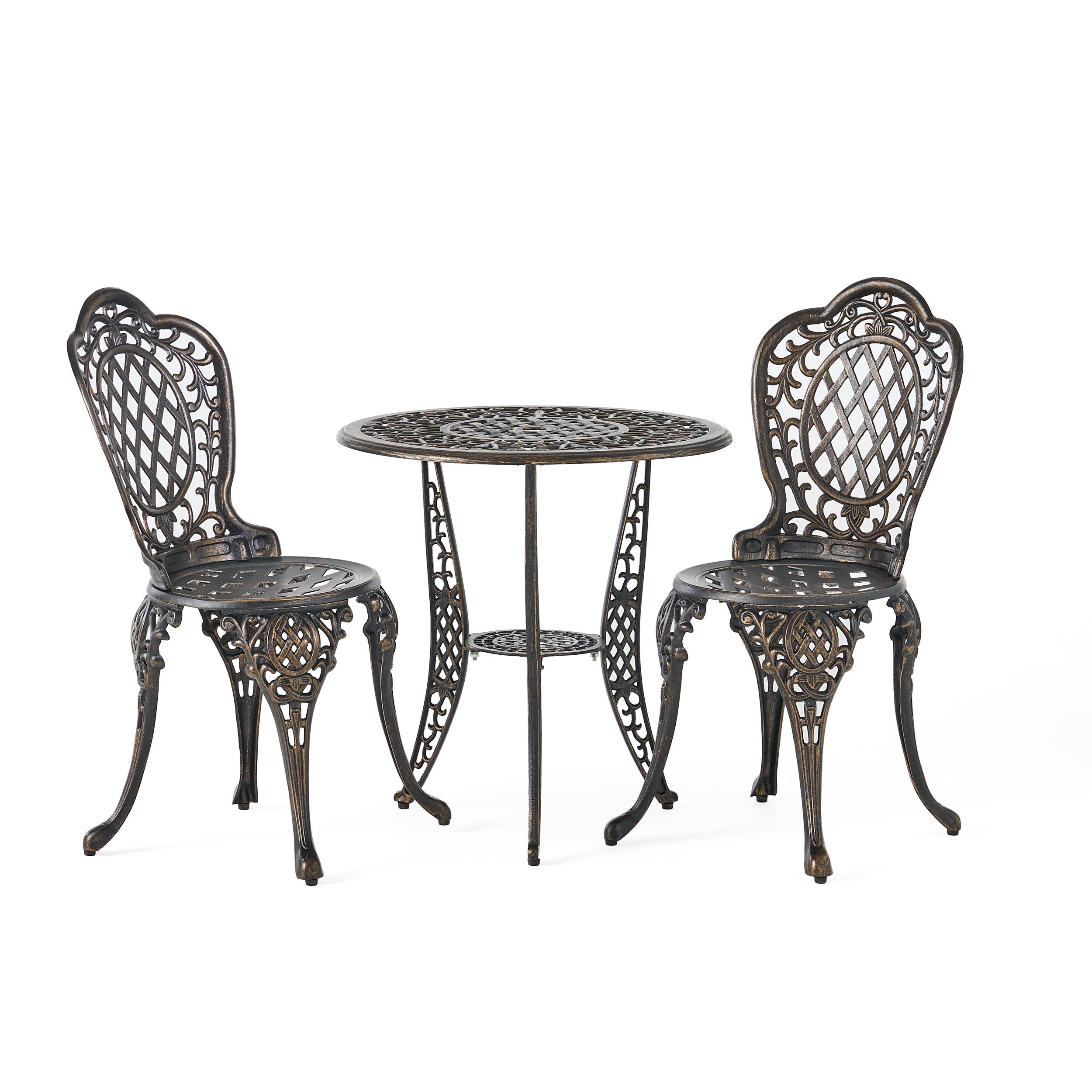 Modena Traditional Outdoor 3 Piece Bronze Cast Aluminum Bistro Set modena-traditional-outdoor-3-piece-bronze-cast-aluminum-bistro-set