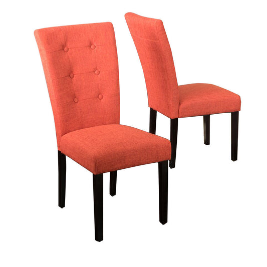 Darrel Fabric Dining Chairs (Set of 2)