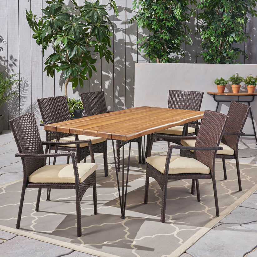 Archie Patio Dining Set – GDFStudio