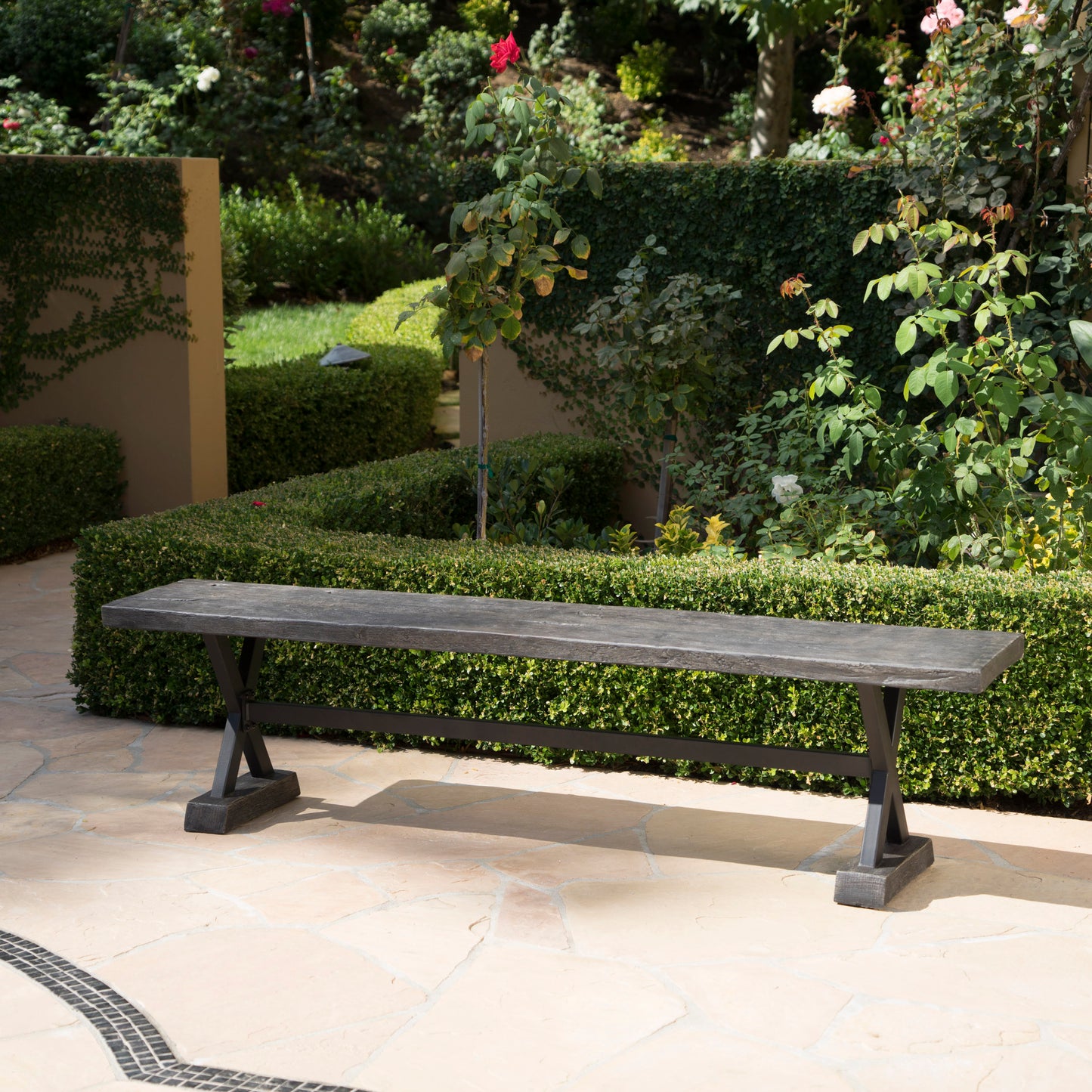 Lavelle Outdoor Dining Bench