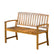 Tamika Teak Finish Acacia Bench – GDFStudio