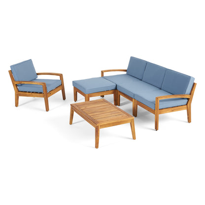 Parma 4-Seater Sectional Sofa Set For Patio with Club Chair