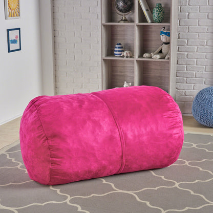 Cassell Fabric 4-foot Lounge Beanbag Chair