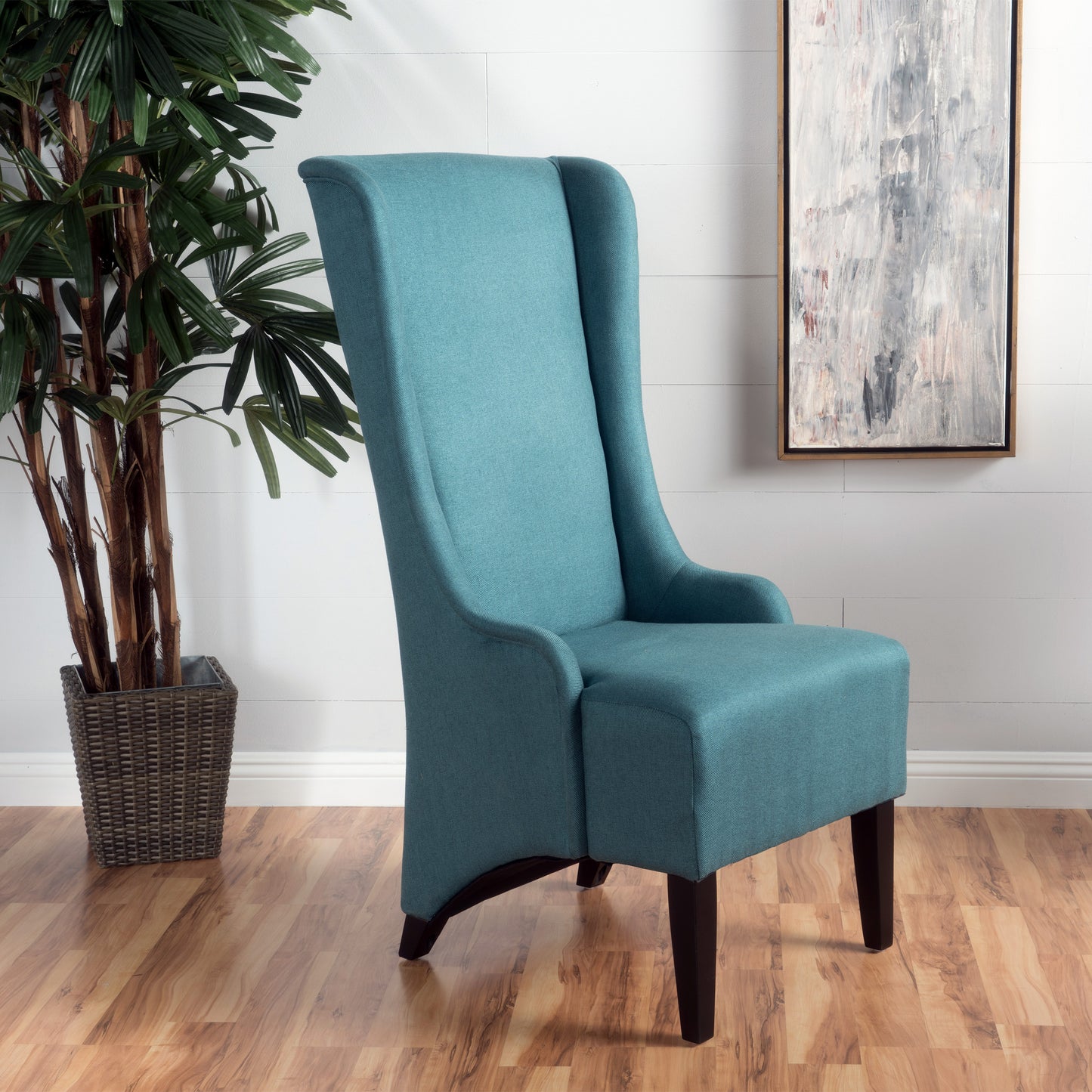 Sheldon Traditional Design High Back Fabric Dining Chair