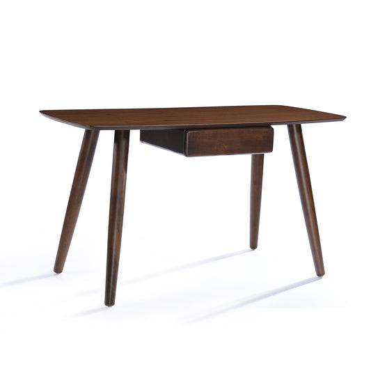 Kidman Wood Study Table with Faux Wood Overlay