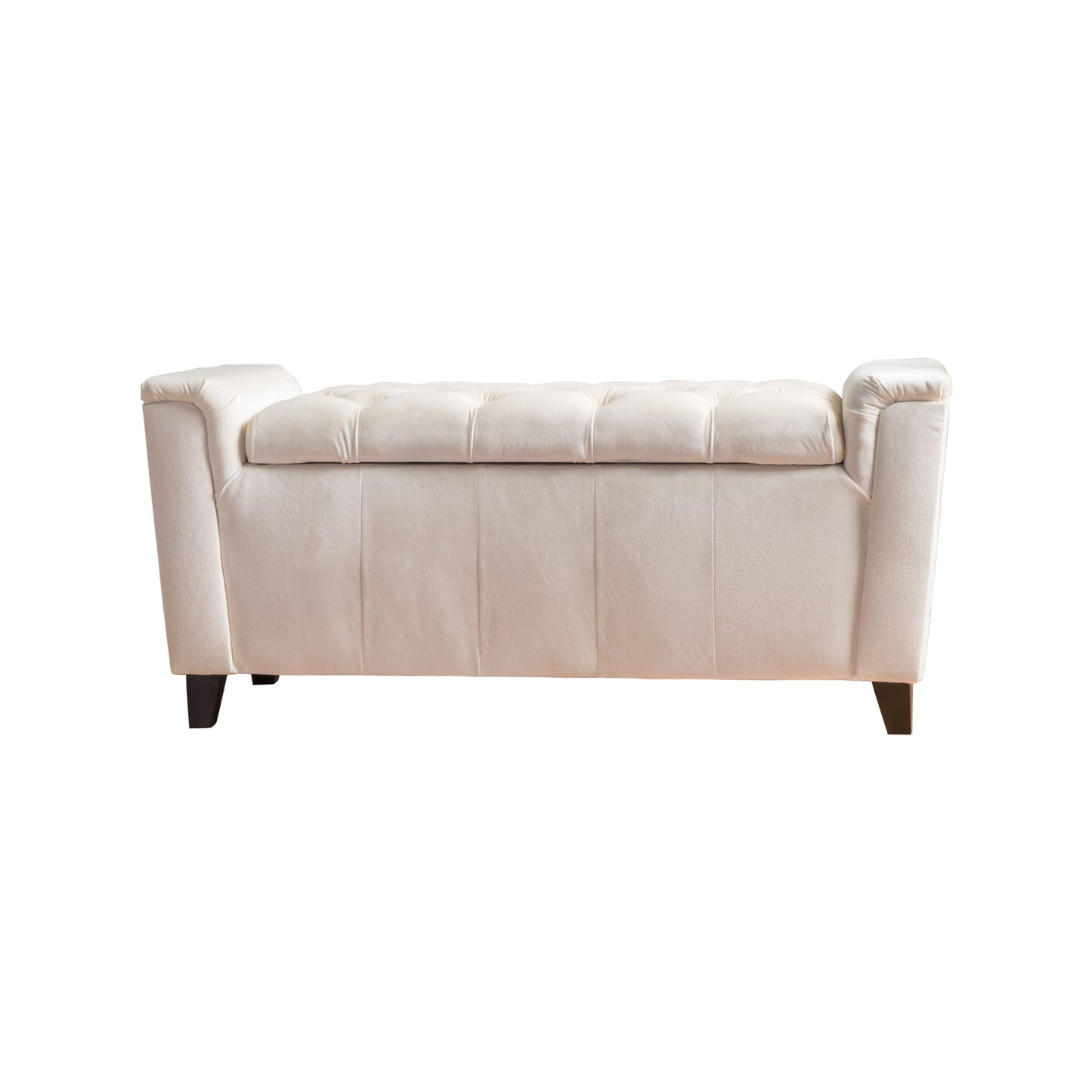 Perris Armed Storage Ottoman Bench