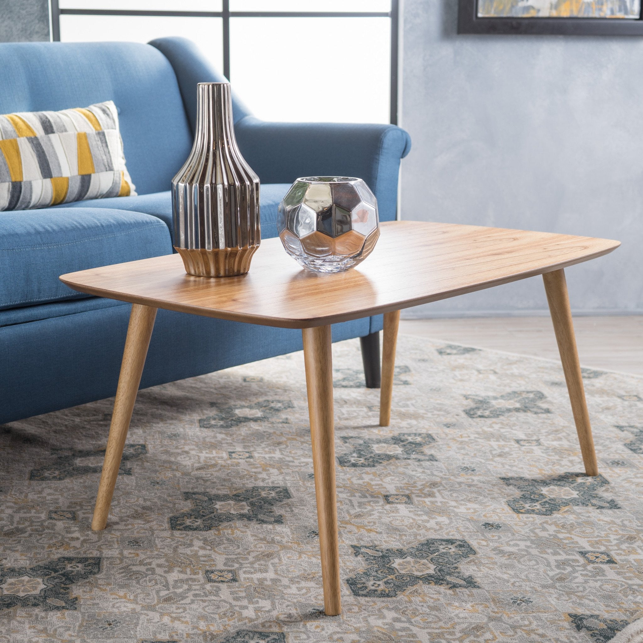 Elizabeth solid deals wood coffee table