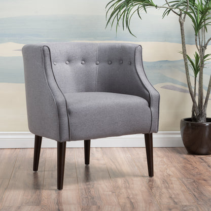 Davidson Tub Design Upholstered Accent Chair