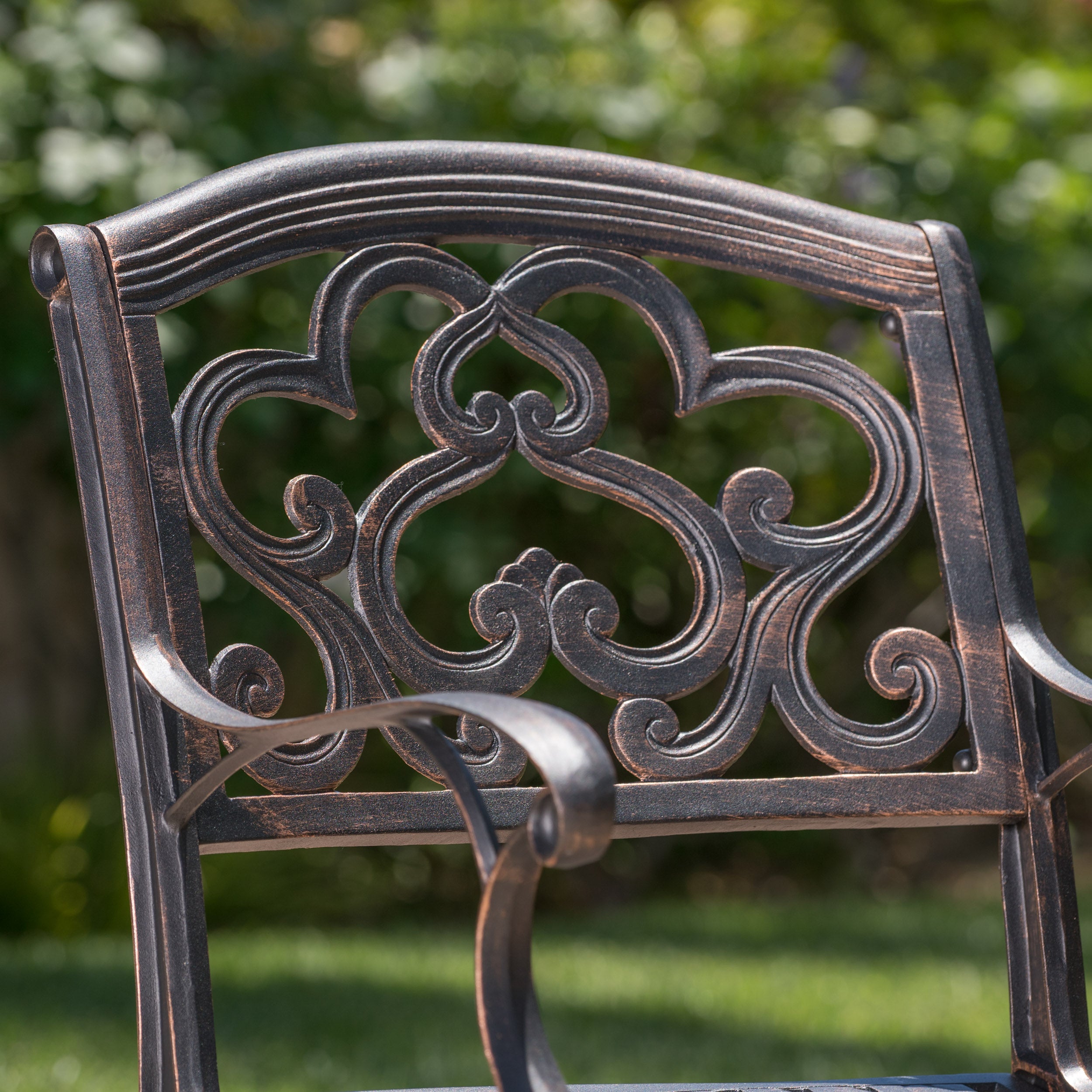 Cast iron dining online chairs