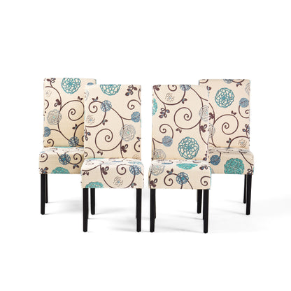 Percival Contemporary Dining Chairs (Set of 4)