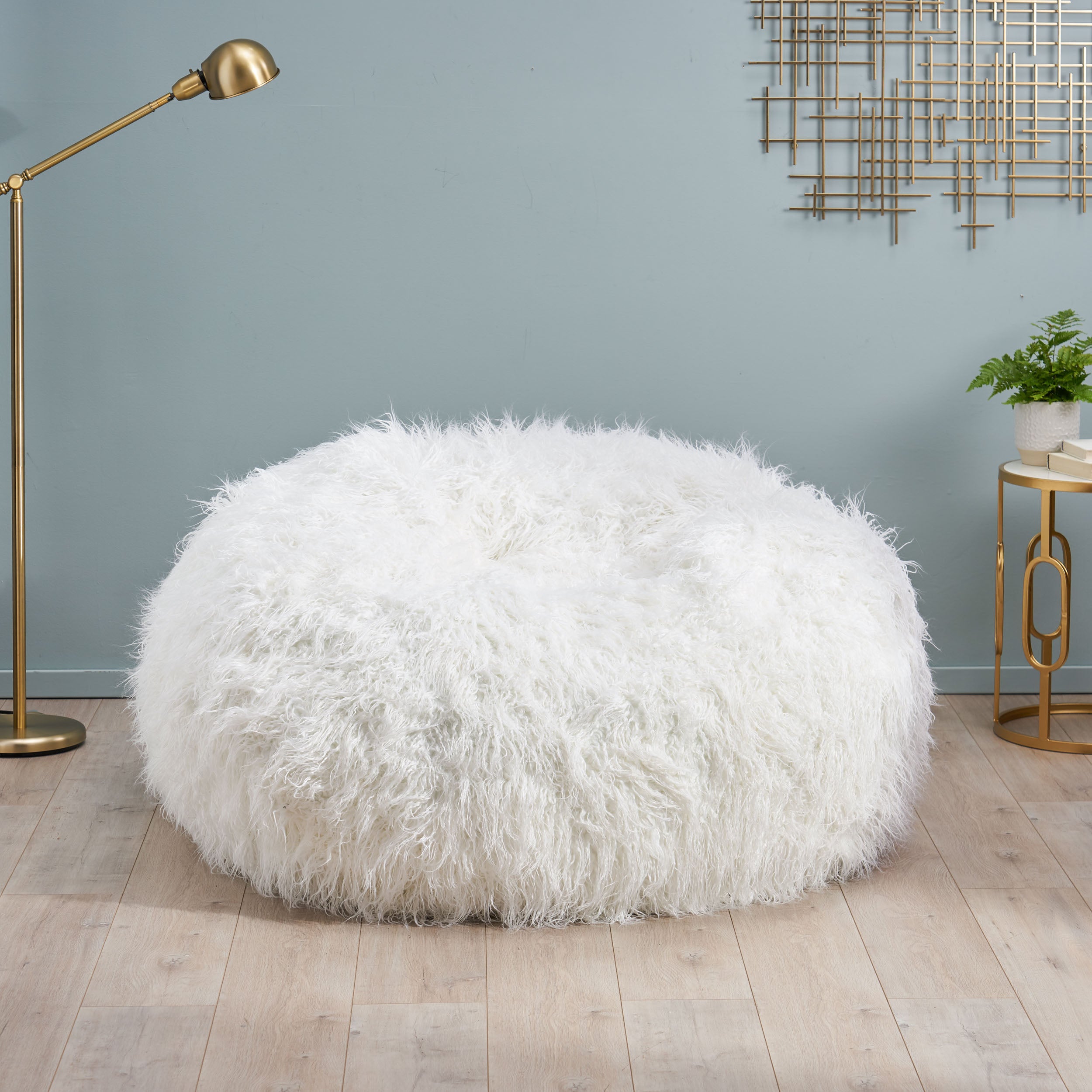 Fox fur bean bag new arrivals