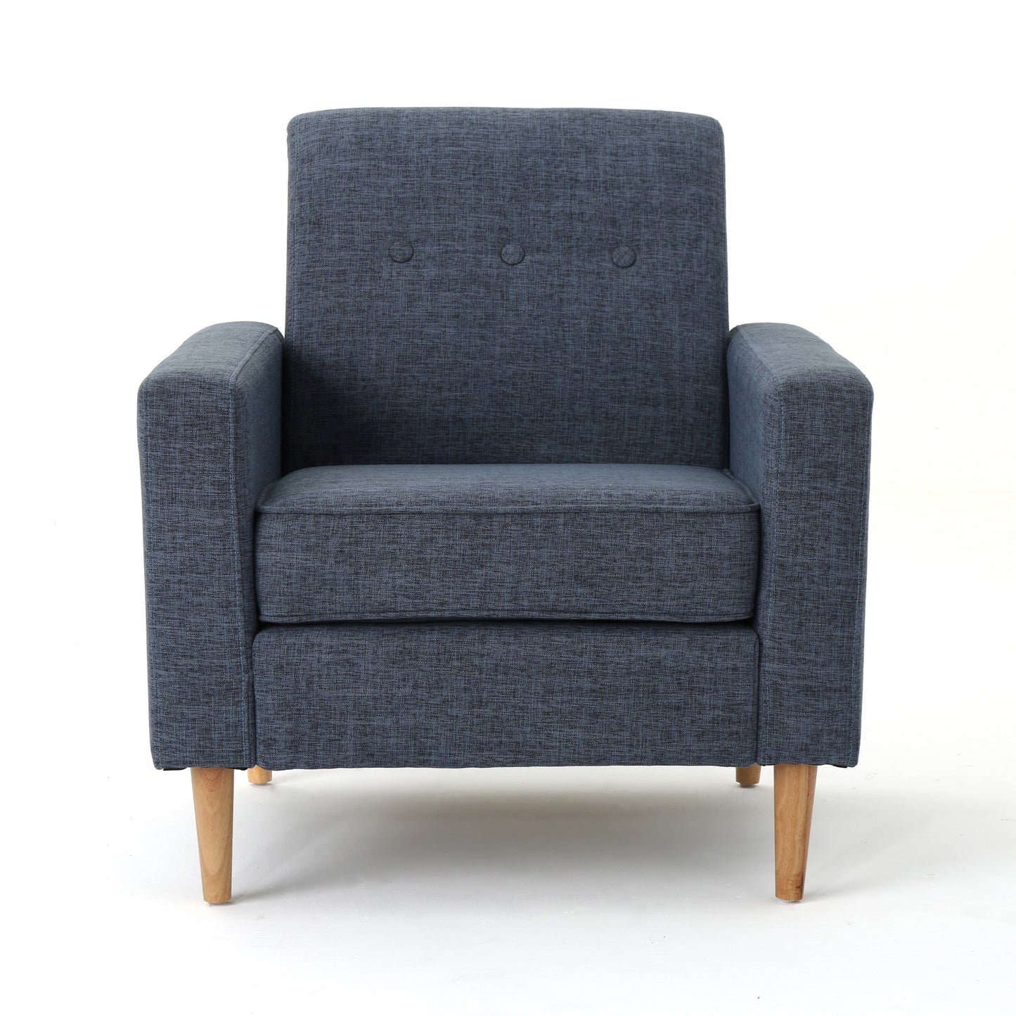 Stratford Mid Century Modern Fabric Club Chair