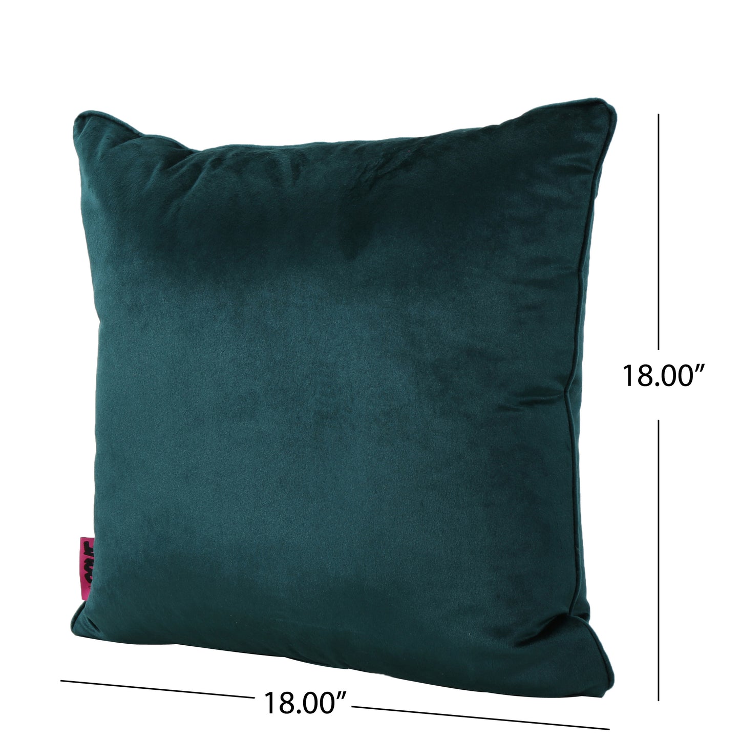 Isadora Modern Fabric Throw Pillow