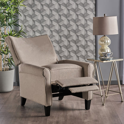 Charlene Traditional Fabric Recliner Chair