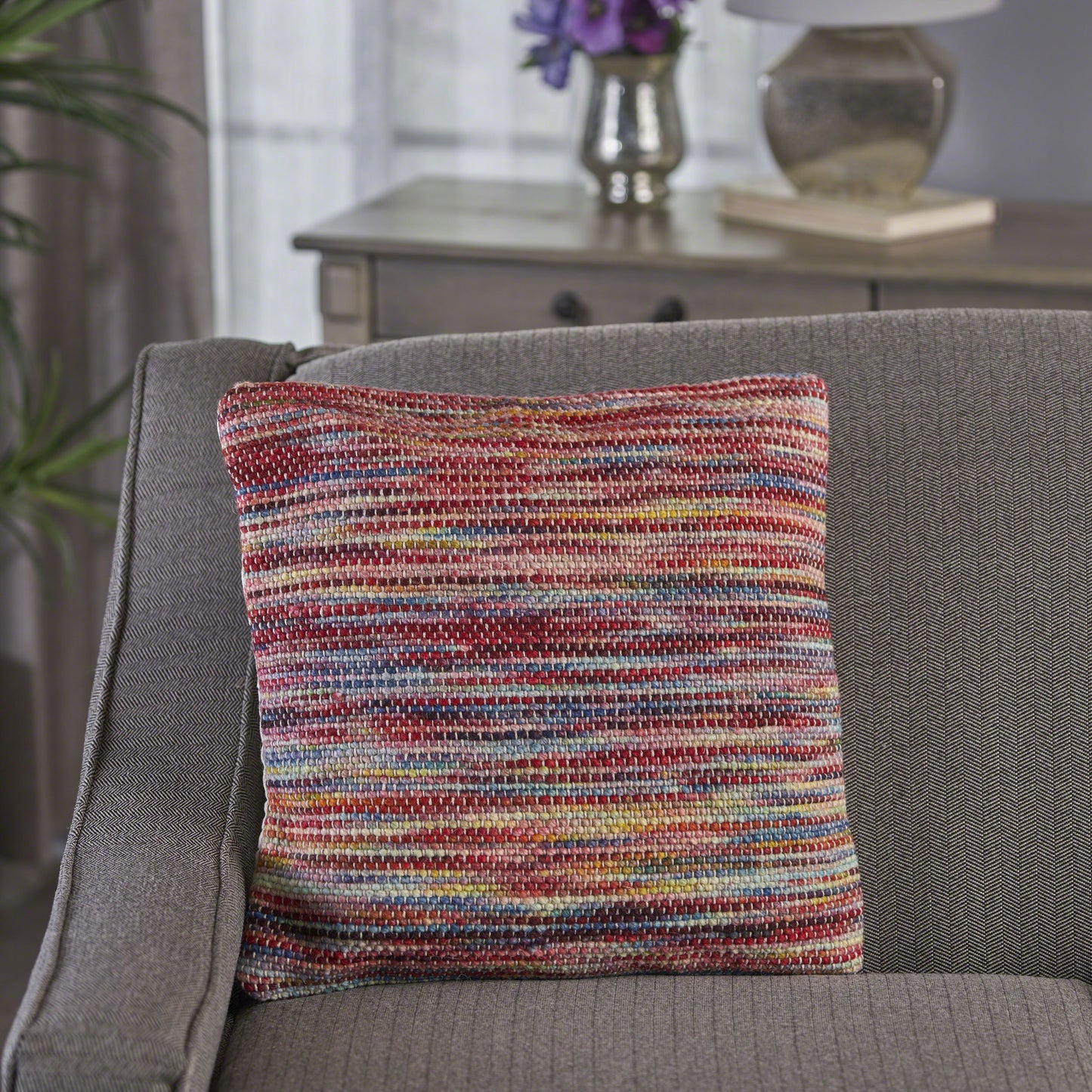 Mohair Handcrafted Boho Fabric Pillow