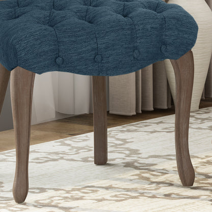 Case Tufted Dining Chair with Cabriole Legs (Set of 2)