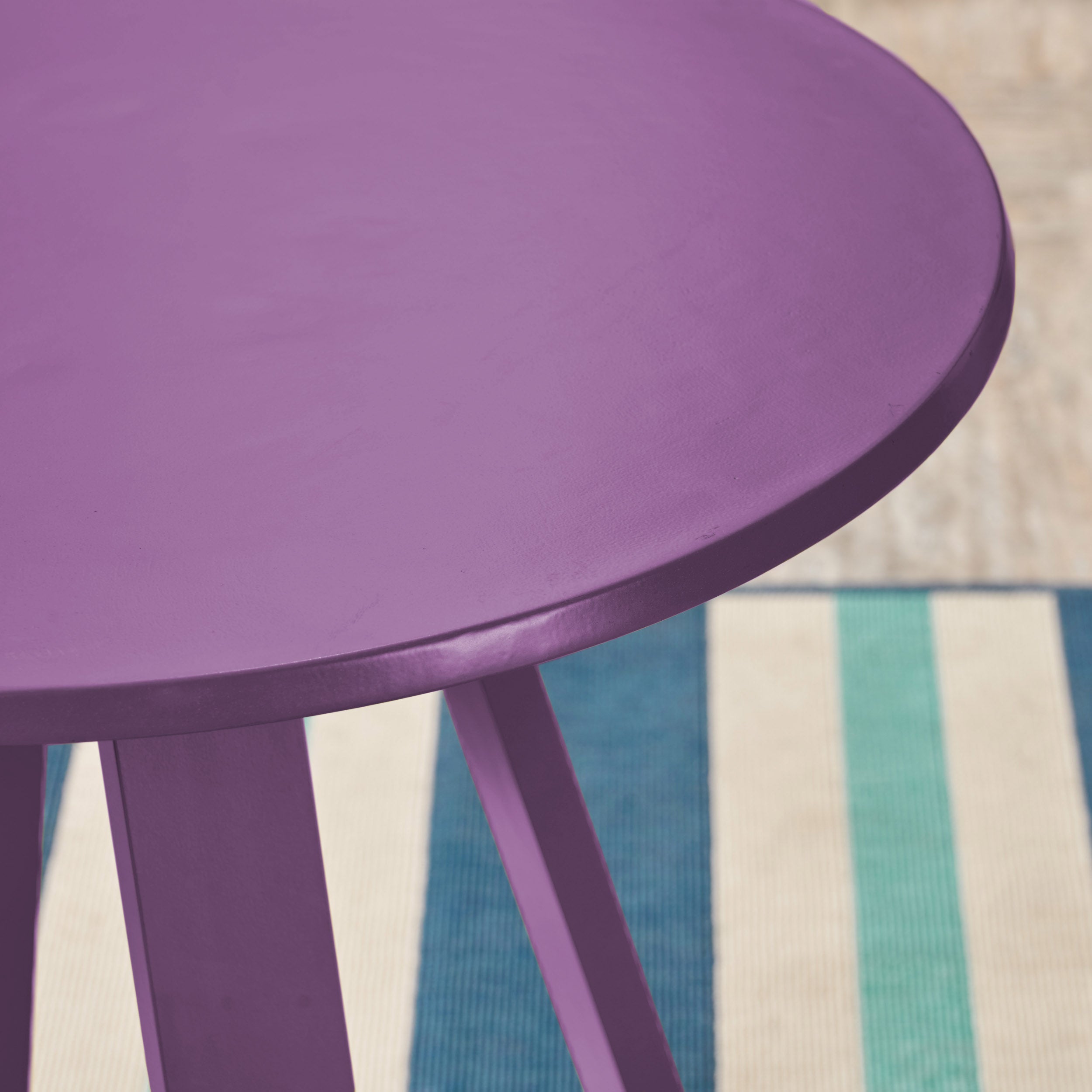 Purple discount bistro set