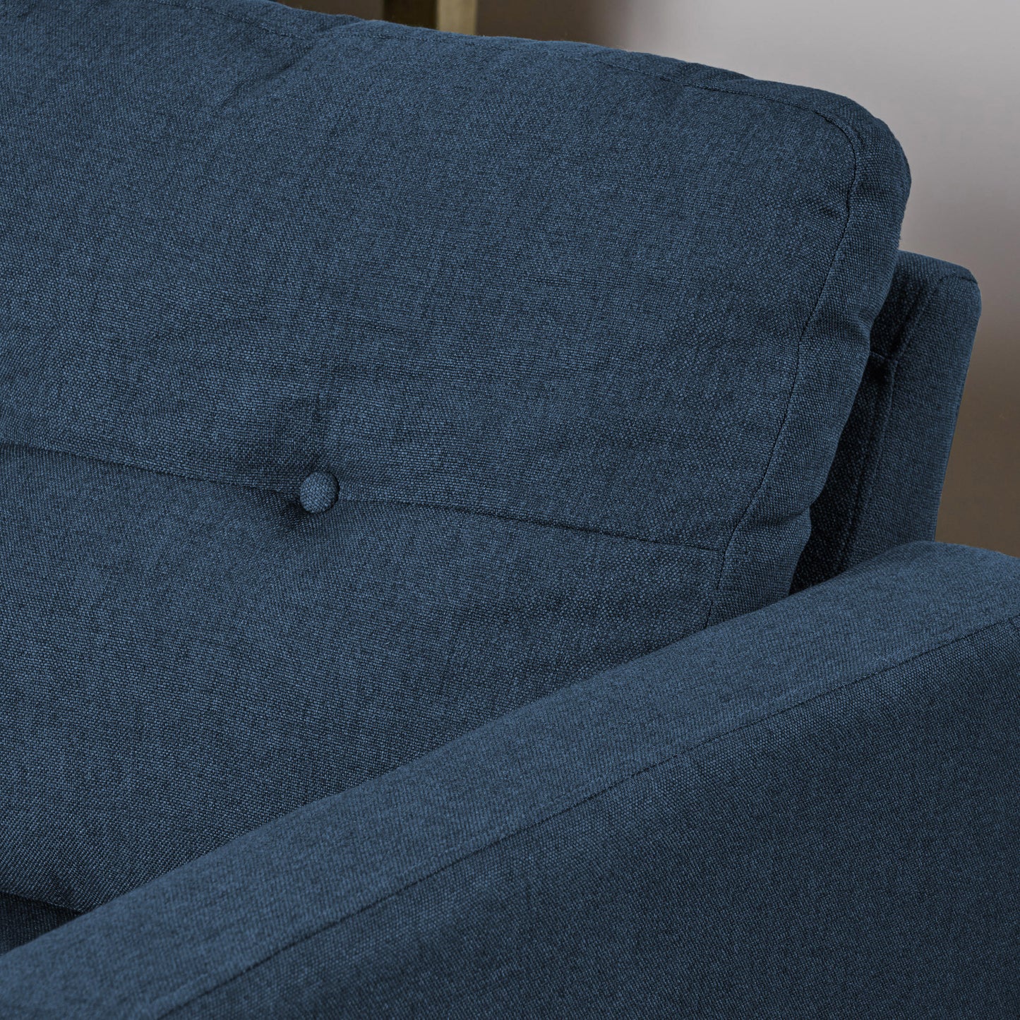 Niya Mid Century Modern 10 Piece Fabric U-Shaped Sectional Sofa