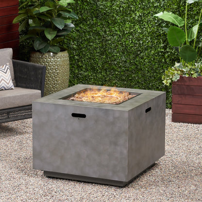 Jasmine Outdoor 33-Inch Square Fire Pit