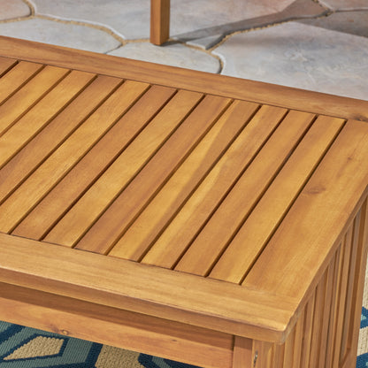 Grace Outdoor Acacia Wood Coffee Table