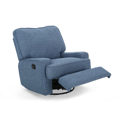 Sibyl Glider Recliner with Swivel, Traditional