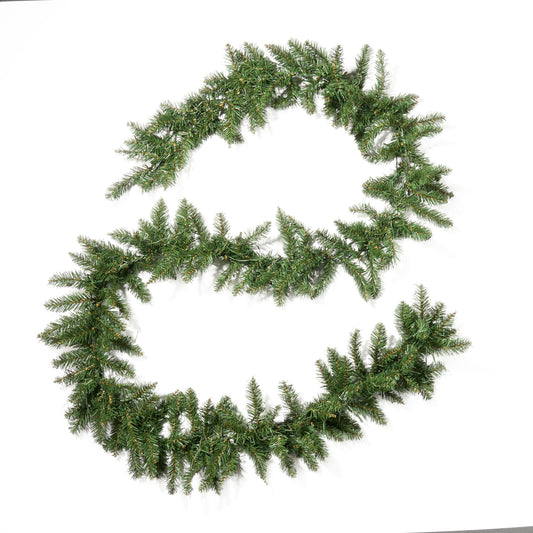 9-foot Norway Spruce Pre-Lit Warm White LED Artificial Christmas Garland