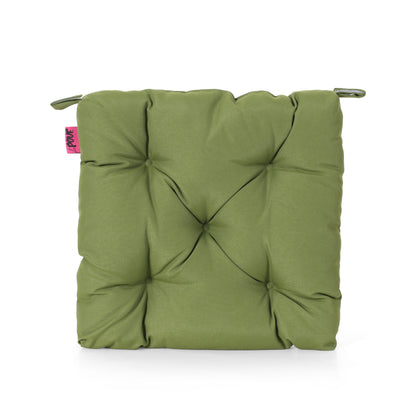 Selina Outdoor Fabric Classic Tufted Chair Cushion