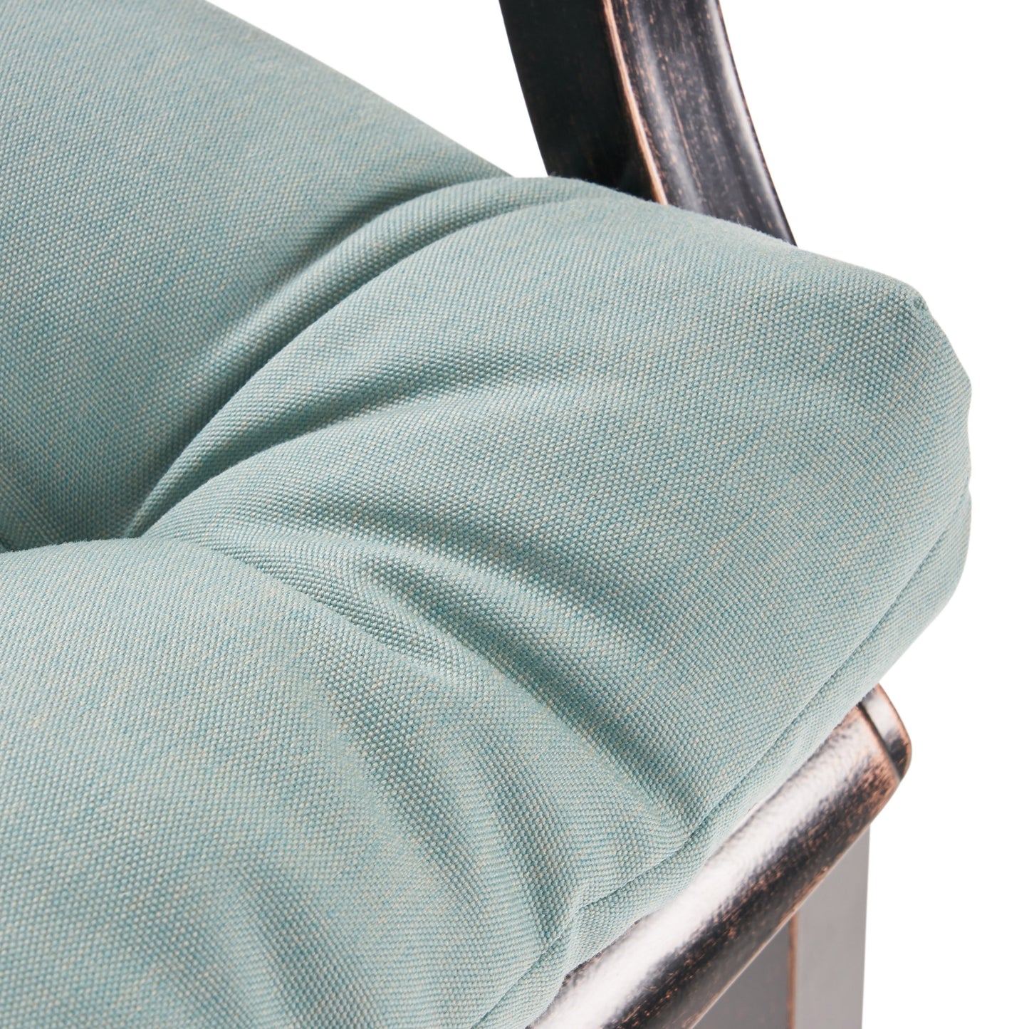 Mariella Outdoor Barstool with Cushion (Set of 2)