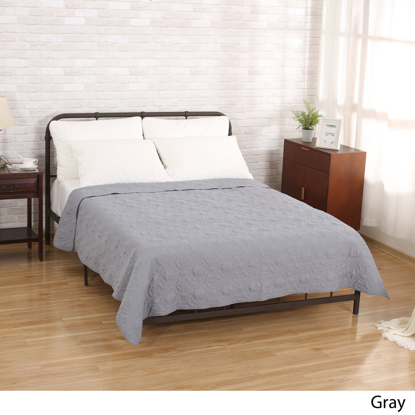 Landyn Double Bed Fabric Quilt