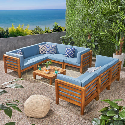 Ravello Outdoor Sectional Sofa Set with Coffee Table