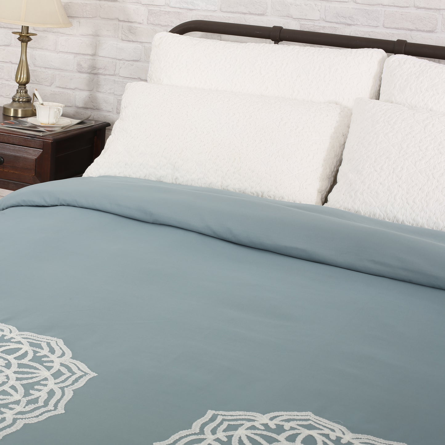 Liliana Queen Size Fabric Duvet Cover