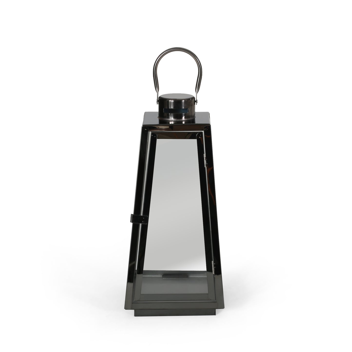 Rebecca 15" Modern Outdoor Stainless Steel Lantern